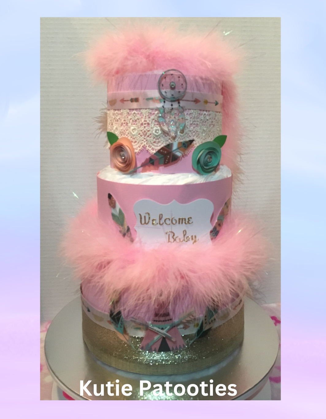 Diaper cake creations