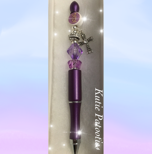 Dazzle and design beadable pens